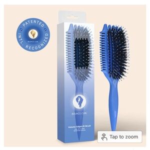 Bounce Curl Volume Edge Lift Brush - Blue